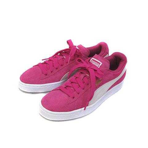 最新のデザイン PUMA/プーマ SUEDE/スエードクラシック BLACKPINK 23.5