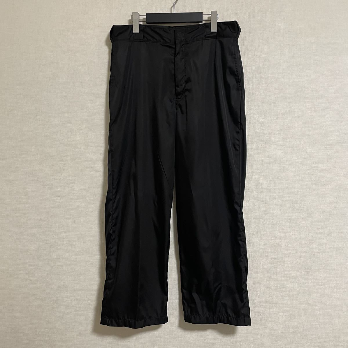 18AW Prada nylon wide trousers ワイド|Yahoo!フリマ(旧PayPayフリマ)