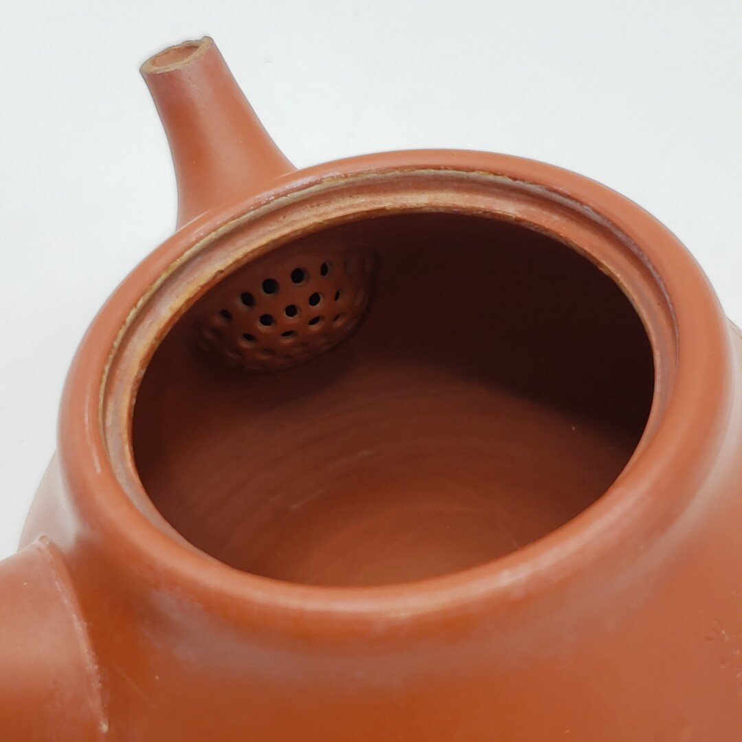  small teapot . three . mud Tokoname . ten thousand old . box none . tea utensils . tea utensils tea utensils pot ceramic art goods handicraft antique retro [60e890]