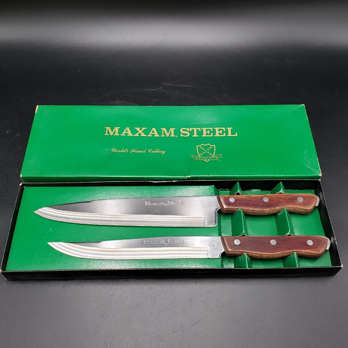 Кухонный нож наксам стальной 2 -хит -японский деревянный стиль ножа.