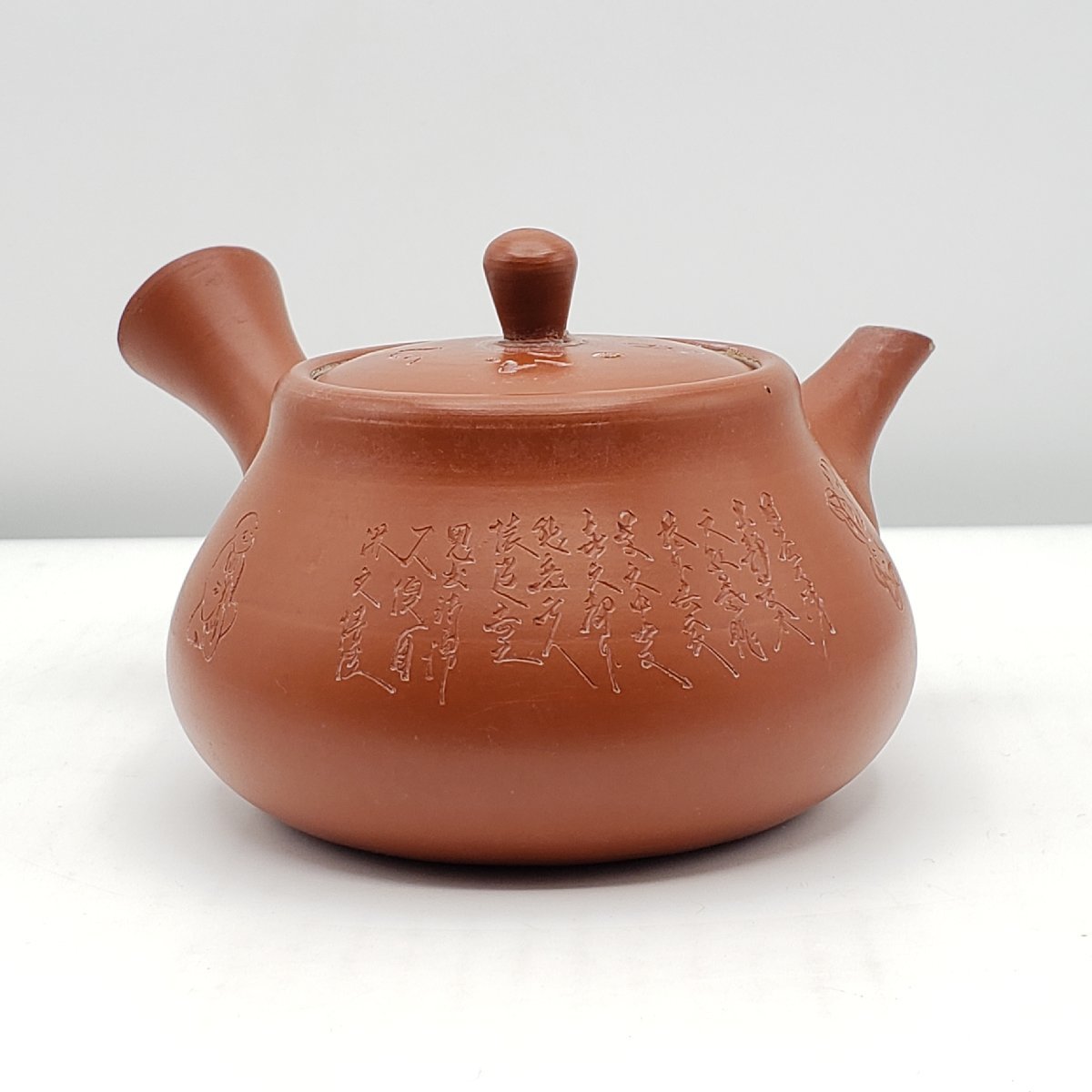  small teapot . three . mud Tokoname . ten thousand old . box none . tea utensils . tea utensils tea utensils pot ceramic art goods handicraft antique retro [60e890]