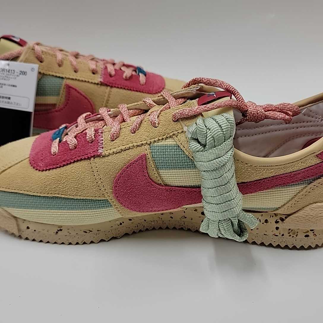 新品未使用 28㎝ Union × Nike Cortez Red Beige DR1413-200 ナイキ×ユニオン コルテッツ US10 