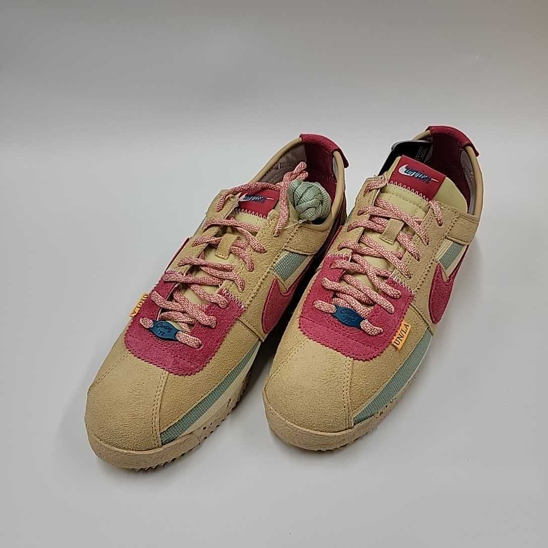 新品未使用 28㎝ Union × Nike Cortez Red Beige DR1413-200 ナイキ×ユニオン コルテッツ US10 