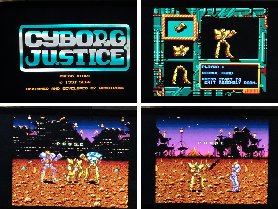 Cyborg Justice サイボーグ・ジャスティス MD/GENESIS 海外版 Cyborg Justice サイボーグ・ジャスティス MD/GENESIS 海外版