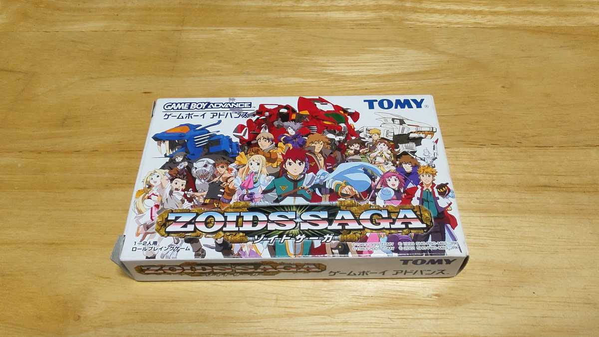 ★GBA「ゾイドサーガ(ZOIDS SAGA)」箱・取説・ハガキ付き/TOMY/ゲームボーイアドバンス/GAMEBOY ADVANCE/RPG/レトロゲーム★_画像1