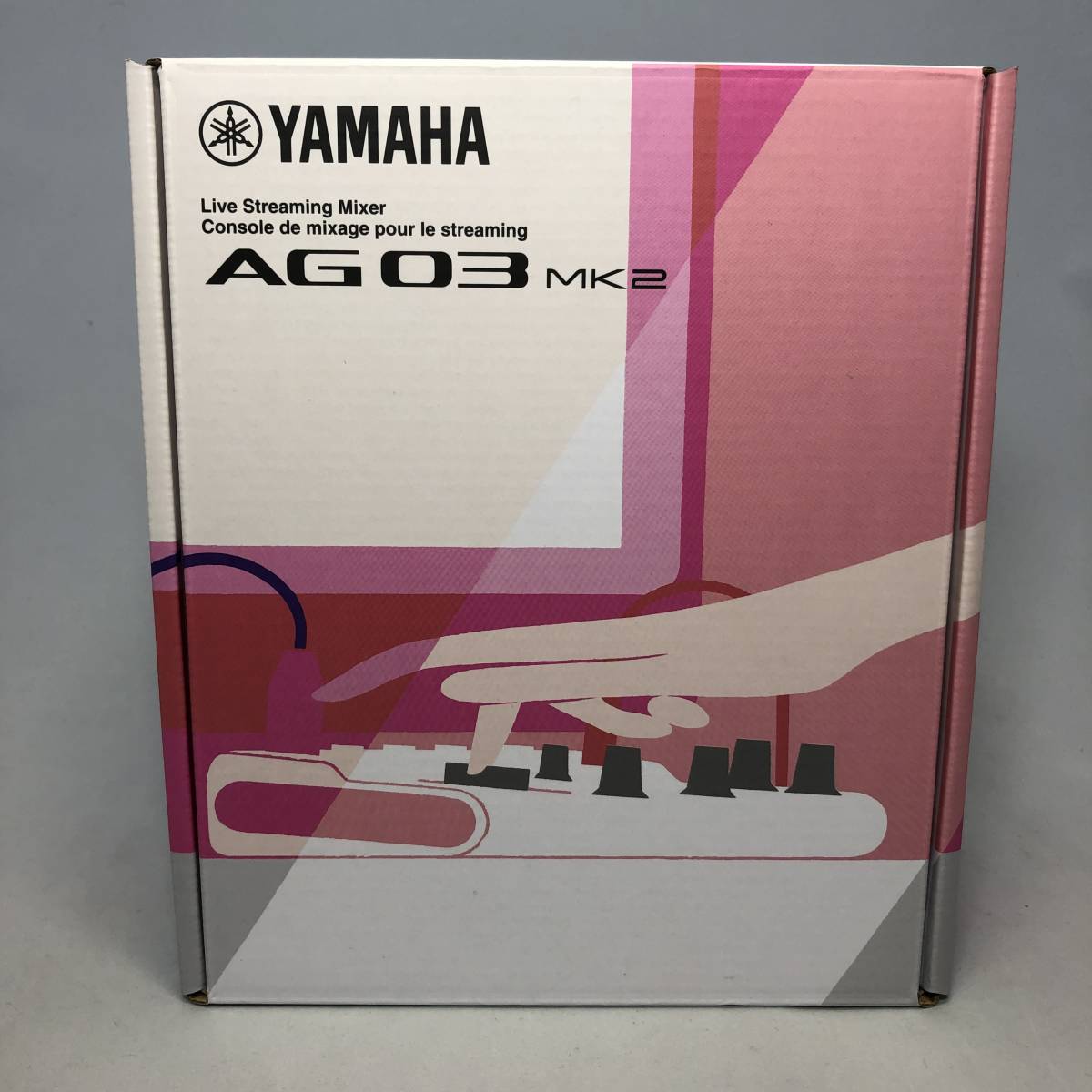  new goods YAMAHA Yamaha AG03MK2W white 3 channel Live -stroke Lee ming mixer web casting mixer audio interface 