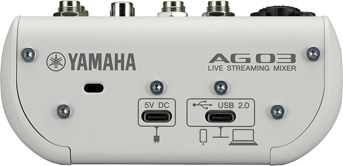  new goods YAMAHA Yamaha AG03MK2W white 3 channel Live -stroke Lee ming mixer web casting mixer audio interface 