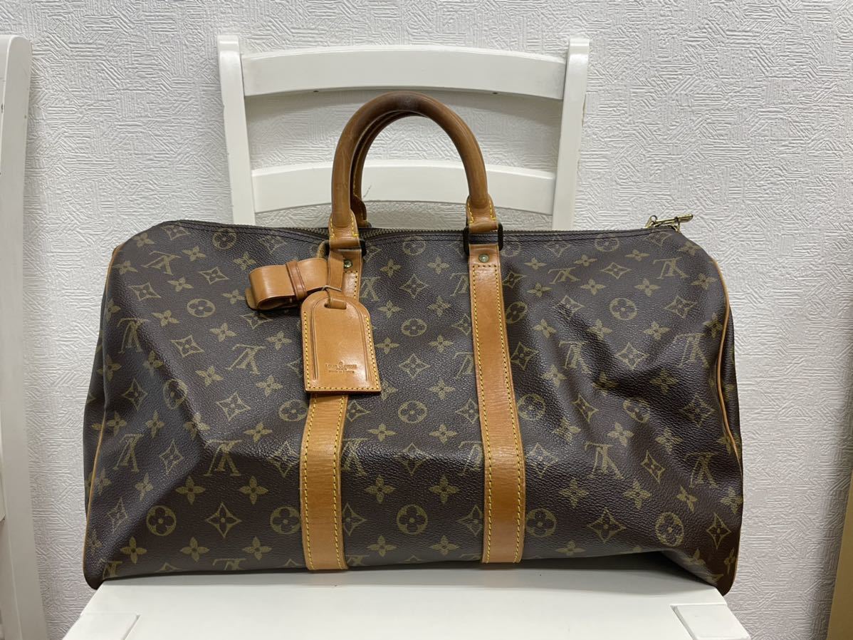 1410】1円~ Louis Vuitton ルイヴィトン モノグラム キーポル45