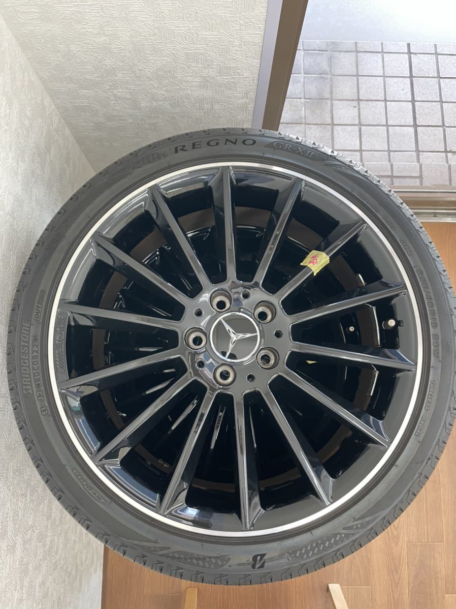 1309】メルセデスベンツ AMG 19インチ アルミホイール 7.5J×19 ET 49