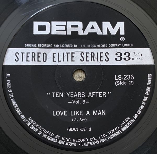 3曲入EP テン・イヤーズ・アフター ワーキング・オン・ザ・ロード Ten Years After Vol.3 Working On The Road I'm Going Home LS236_画像5