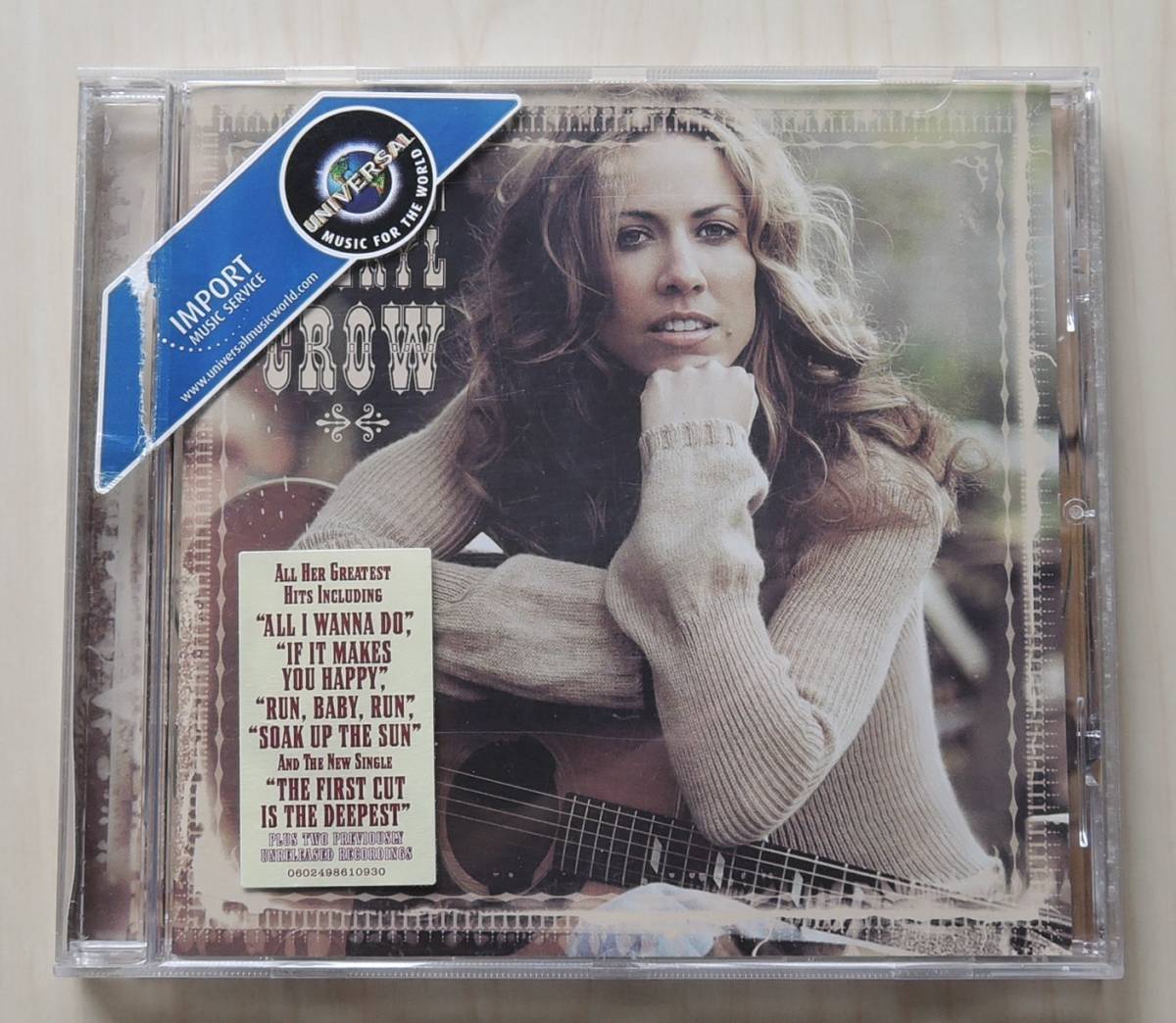 CD◆ SHERYL CROW ◆ THE VERY BEST OF ◆ 輸入盤 ◆の画像1