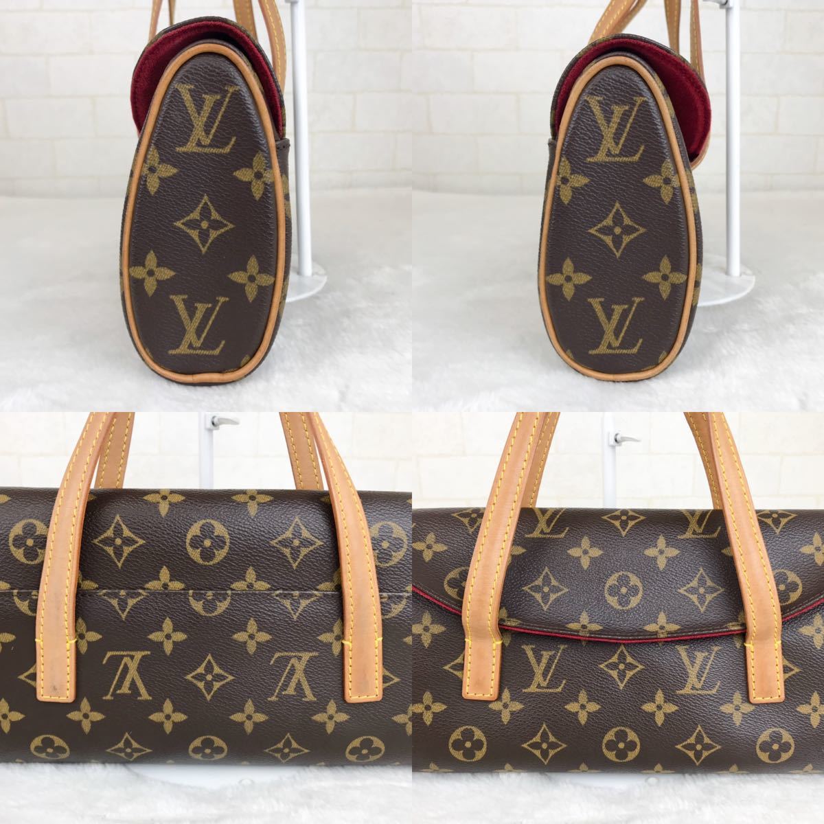 ☆美品☆ルイヴィトン モノグラム ソナチネ ハンドバッグ M51902 LOUIS