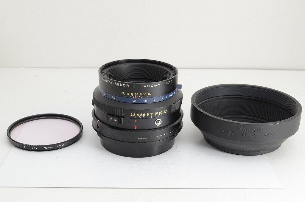 アルプスカメラ】Mamiya マミヤ SEKOR Z 110mm F2.8 RZ67用 中判レンズ