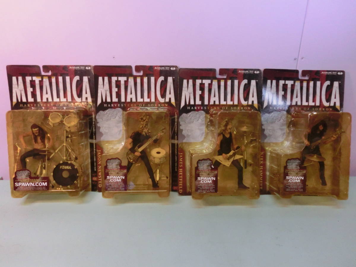 ヤフオク! - メタリカ METALLICA フィギュア 全4種SET /...