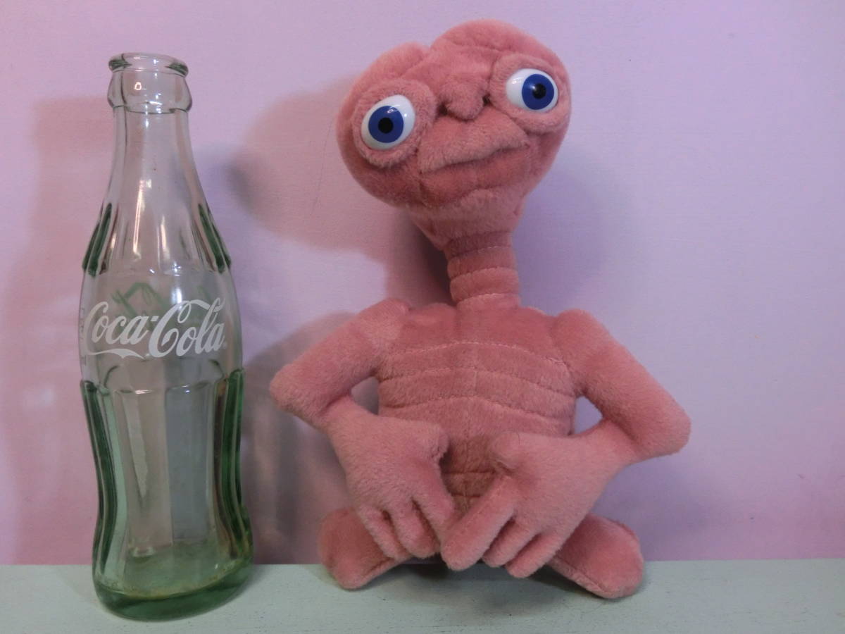 映画 E.T.◆ユニバーサルスタジオ USA限定ぬいぐるみ人形◆イーティーSF スティーヴン・スピルバーグ 宇宙人 ET Vintage stuffed toy Plush_画像1