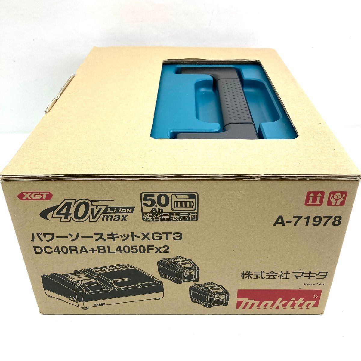 t)makita マキタ パワーソースキット XGT3 A-71978 バッテリー2個 急速