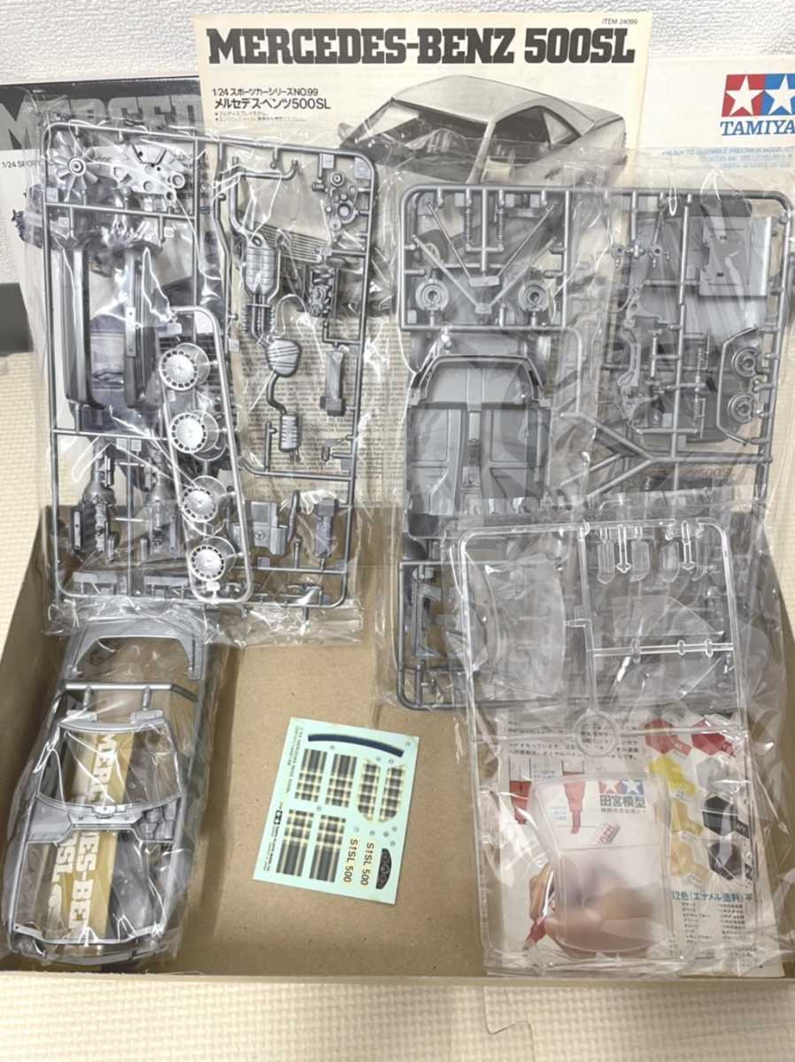 ★【未組立品】タミヤ MERCEDES BENZ 500SL プラモデル 新品 未使用品 未組立 Mercedes-Benz 500SL 1/24 タミヤ