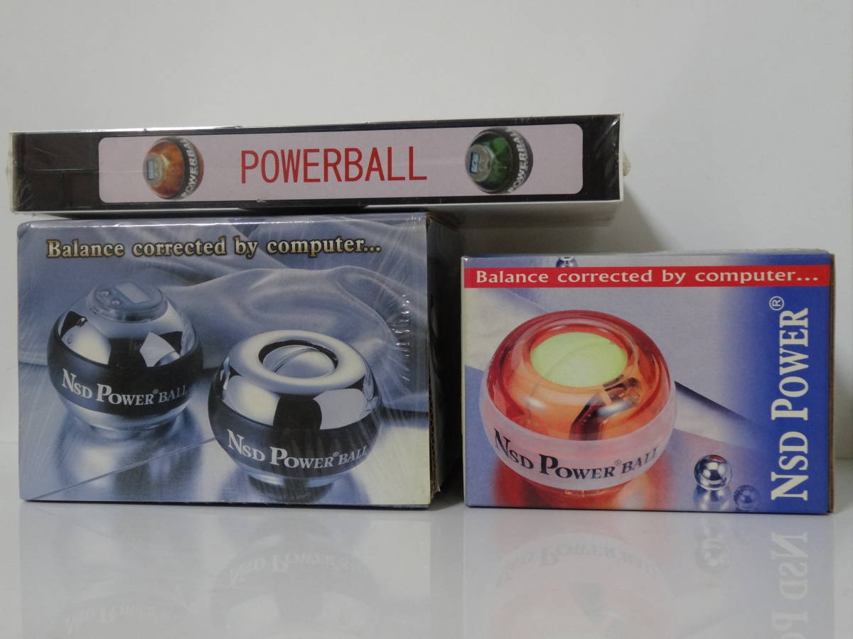 NSD POWER BALL　PB-388C Silver+Counter + PB-188L Amber Light【中古品・難あり】Spinner　スピナー　パワーボール_画像1