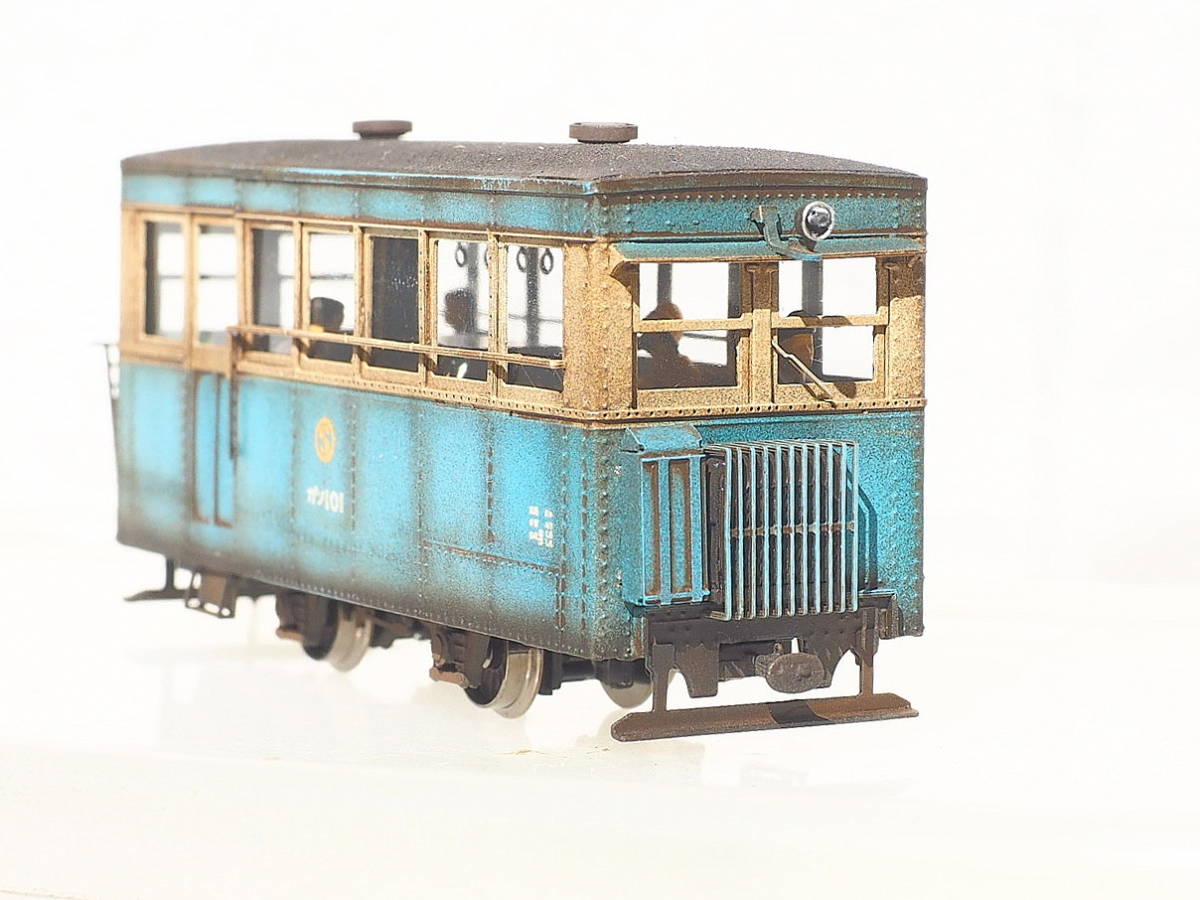沼尻鉄道 ガソ101 Yahoo!オークション - 1/87ナロー(9ミリ) 沼尻鉄道 ガソ101
