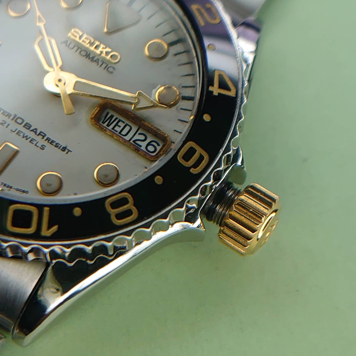 仕上げ済み SEIKO/7S26-0050/S竜頭/超希少セラミックベゼル/新品 仕上げ済み SEIKO/7S26-0050/S竜頭/超希少セラミックベゼル/新品