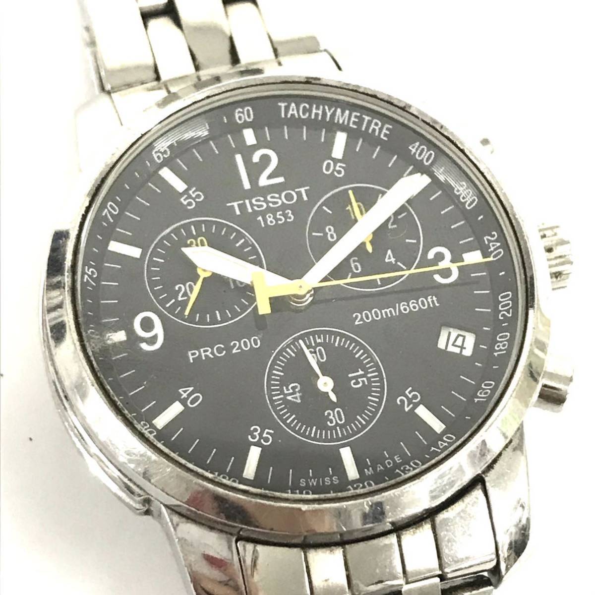 割引購入 腕時計 TISSOT たしろ屋 【動作OK】TISSOT 1853メンズ ティソ