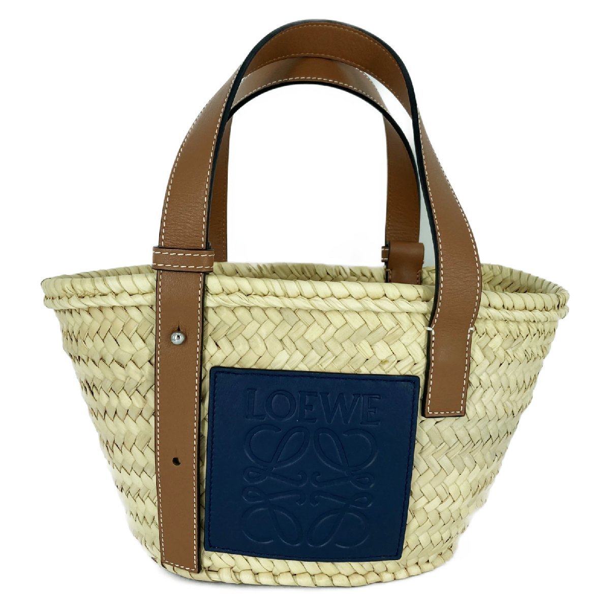 楽ギフ_のし宛書】 LOEWE ロエベ トートバッグ スモールカゴバッグ