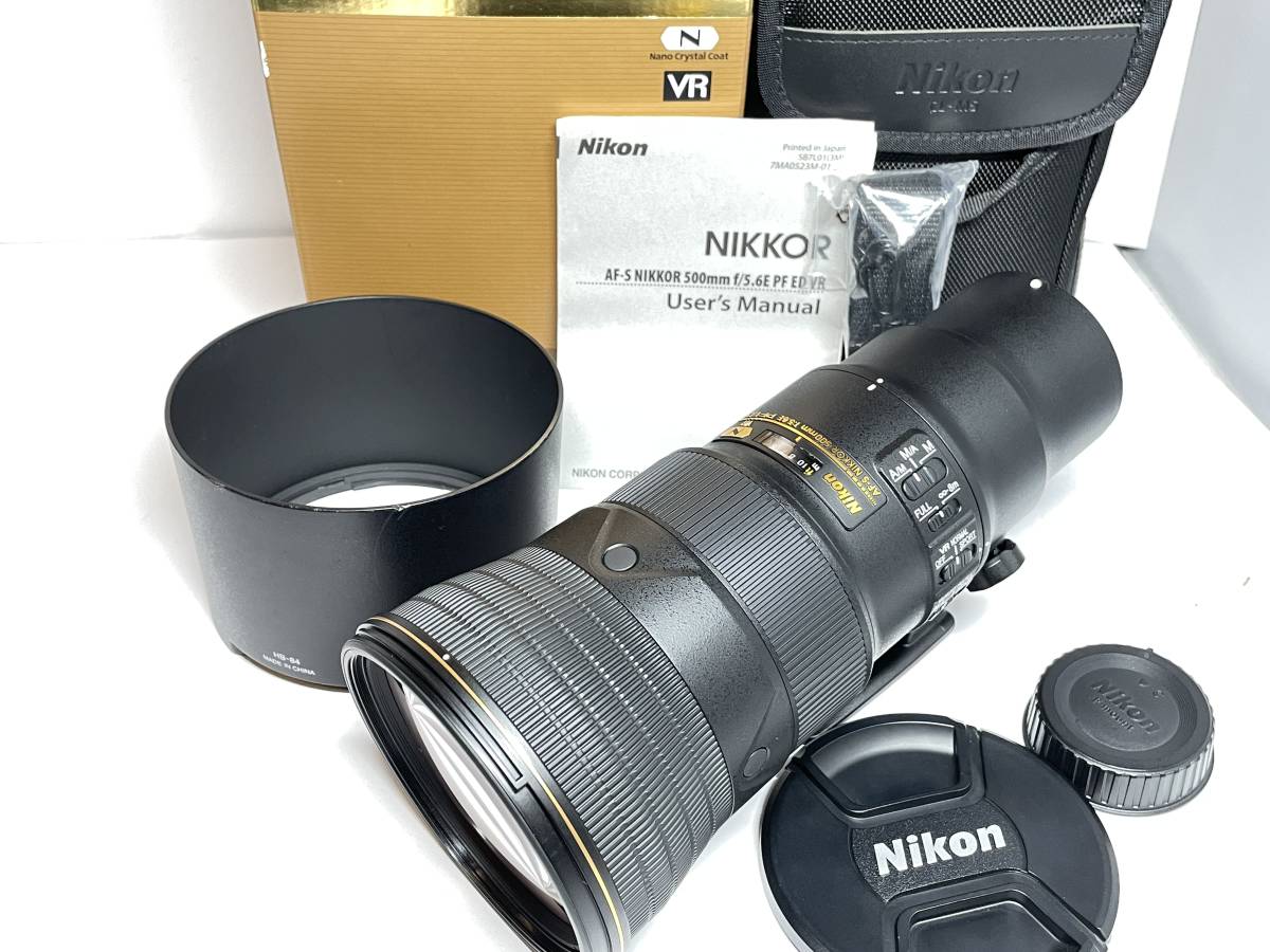 送料無料 Nikon AF-S 500F5.6E PF ED VR 21日、本日限り価格