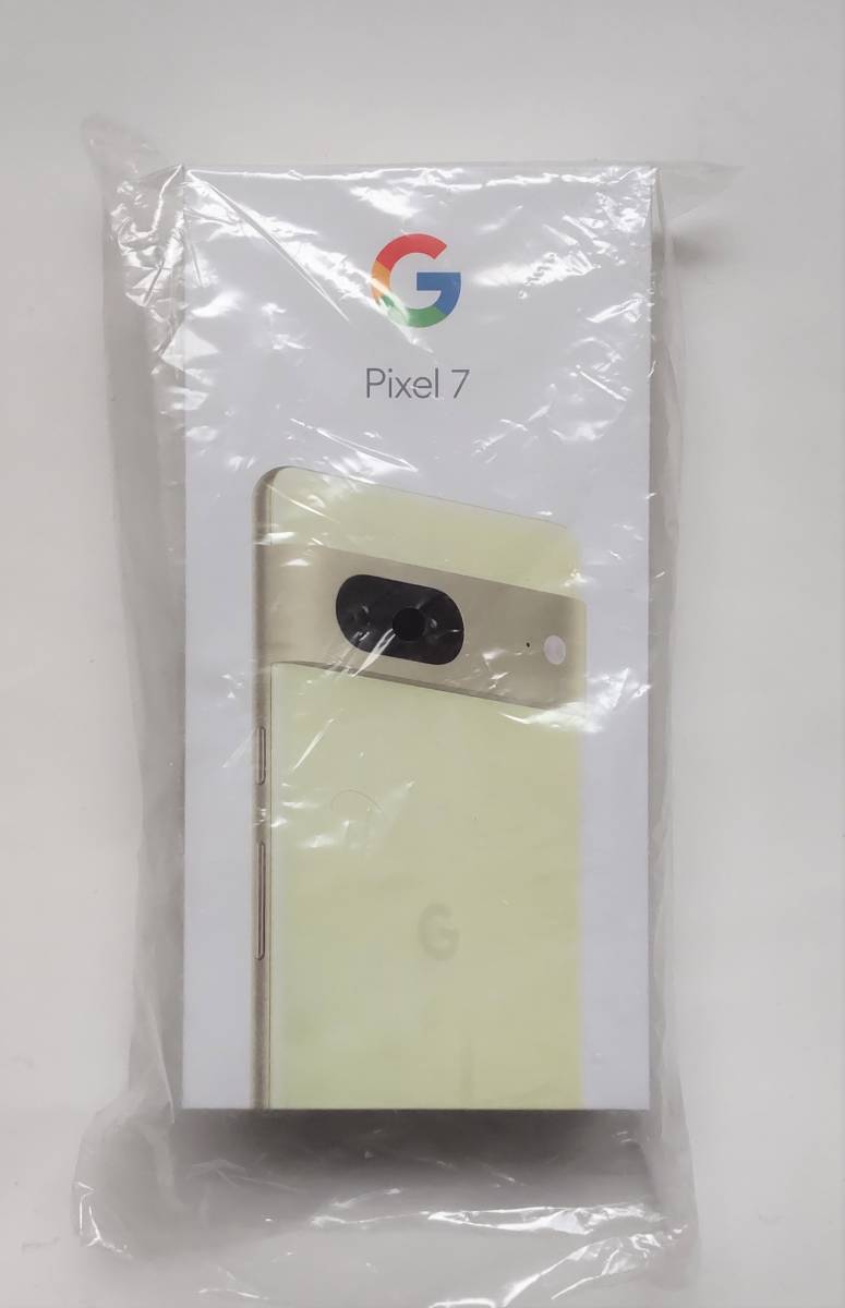 送料無料 新品 Google Pixel 7 SIMフリー 128GB Lemongrass レモングラス 本体 付属品完備 未開封 未使用 グーグルストアで一括購入