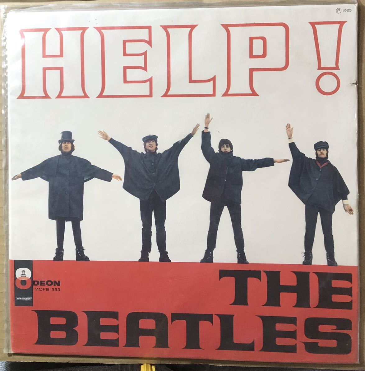 南米ブラジル THE BEATLES HELP / MONO 1965 良好品_画像1