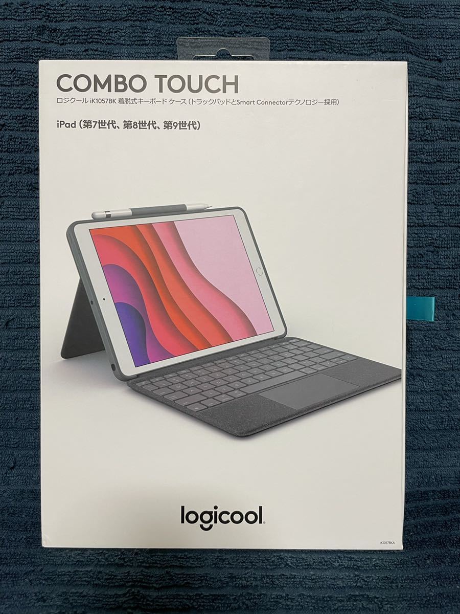 未使用】 「logicool COMBO TOUCH iK1057BK」 iPad 第7世代 第8世代 第