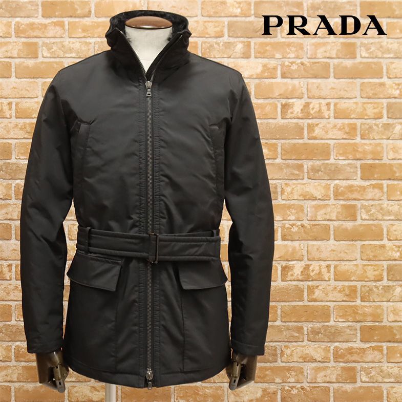 ヤフオク! - 1円/秋冬/PRADA/44サイズ/中綿ブルゾン UGW633