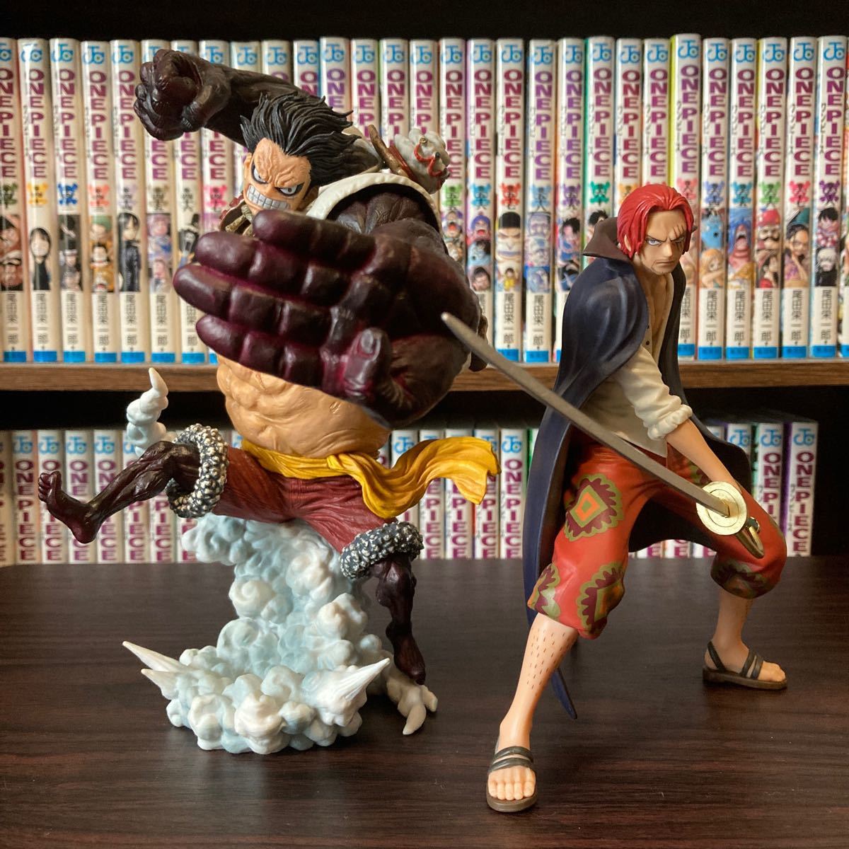 ワンピースフィギュア ギア4 ルフィ ＆ シャンクスセット ONE PIECE