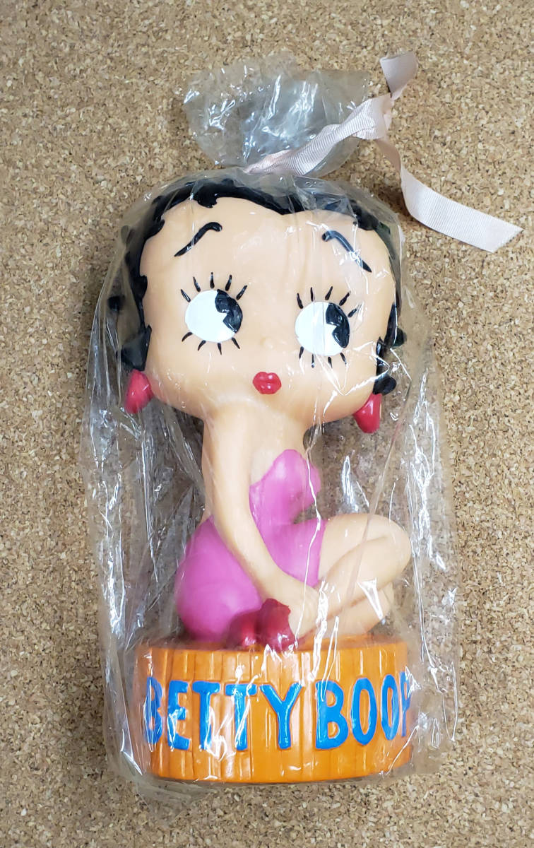 ベティちゃん 貯金箱 人形 Yahoo!オークション - 【未開封】ソフビ ベティちゃん 貯金箱 約