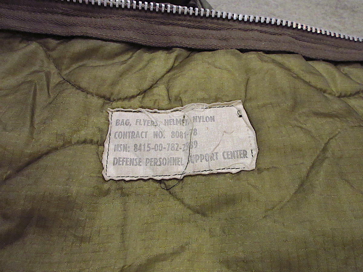 Vintage 70\'s*USAF nylon helmet bag *221001r8-bag-hnd handbag nylon bag the US armed forces the truth thing military 