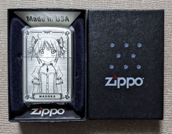 魔法少女まどかマギカ 鹿目まどか ZIPPO メタルVer. オイルライター