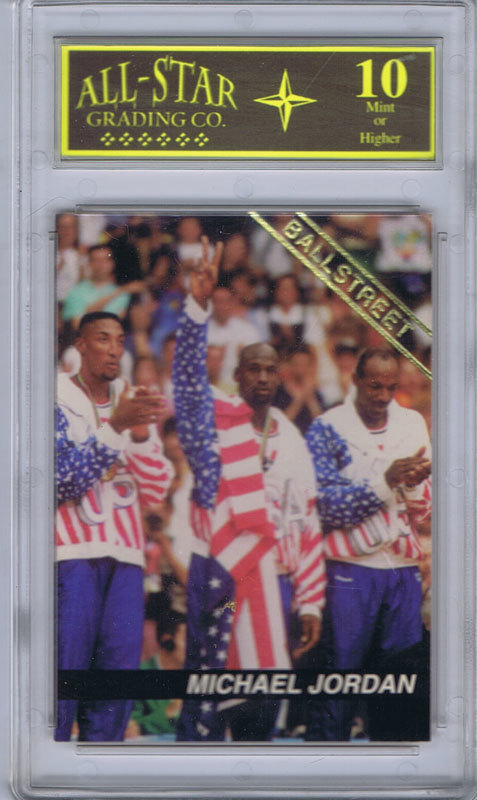 Michael Jordan 1992 Ballstreet Olympic Gold Foil Dream Team_画像1