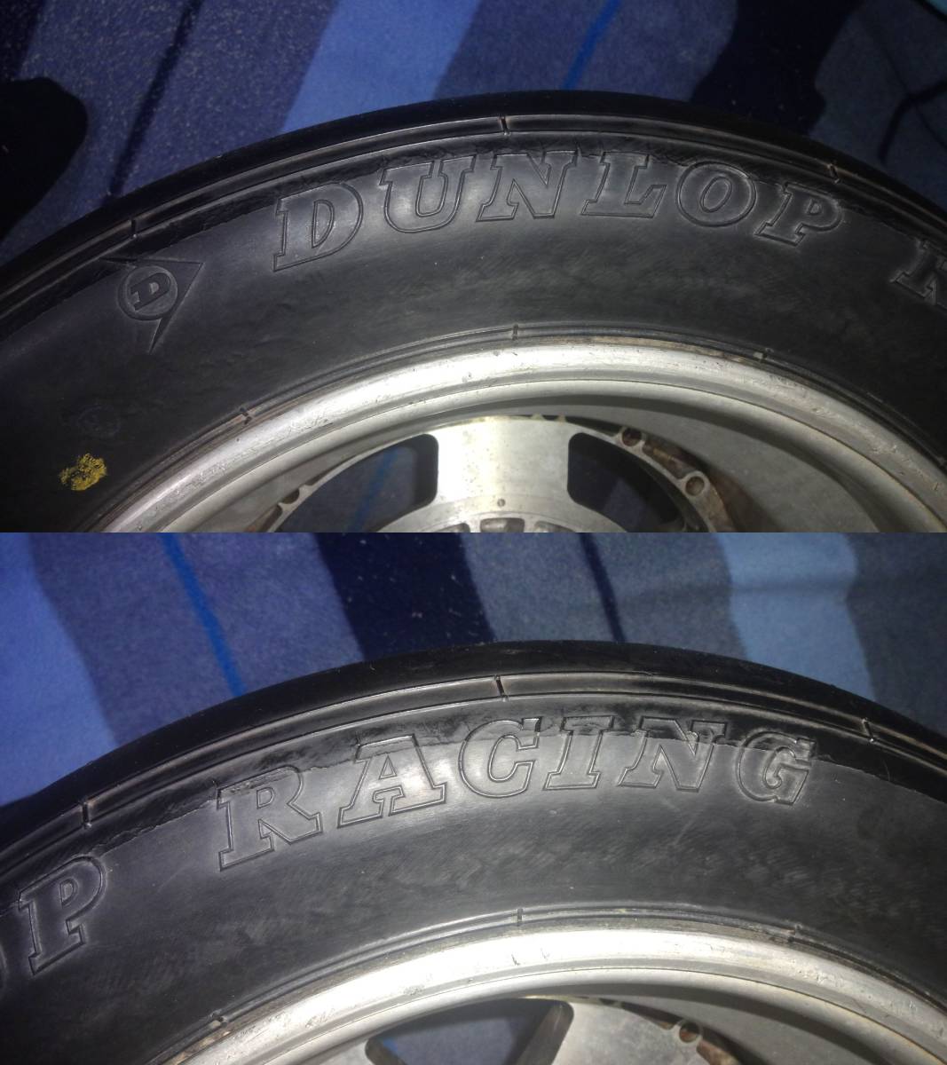 ジャンク ハヤシレーシング センターロック RACING DUNLOP ダンロップ