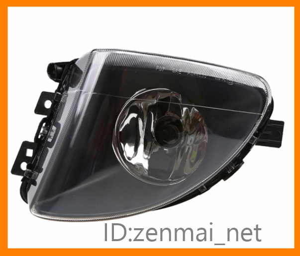 X193 BMW 5 series F10*F11*F18 front bumper clear foglamp black frame original conform after market goods left right set 