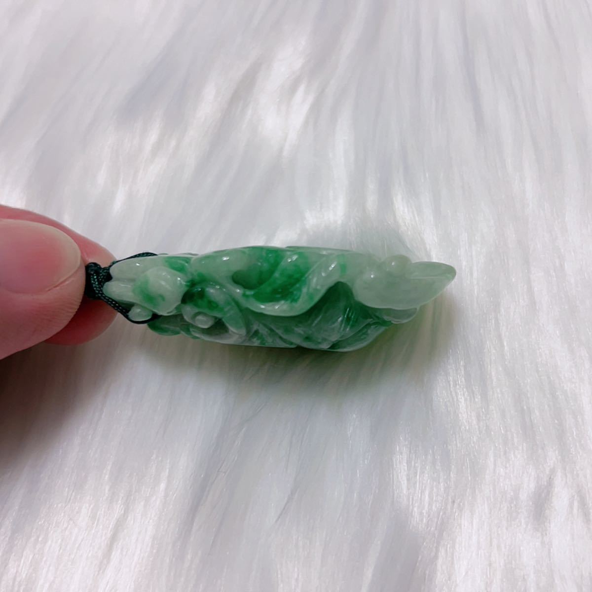 翡翠 ヒスイネックレス 貔貅? ペンダントトップ 男女兼用 翡翠ヒスイ 5
