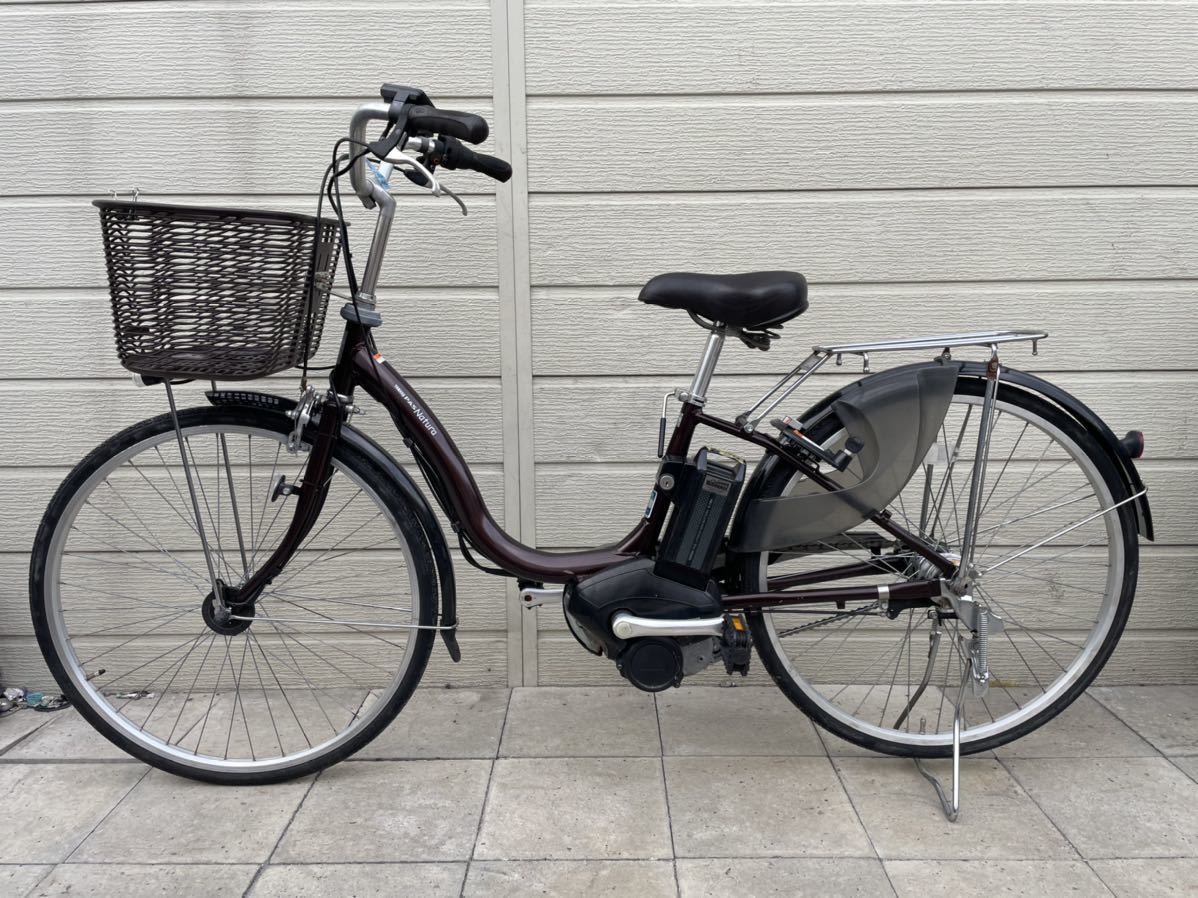 ヤマハ PAS natura 電動アシスト自転車 26インチ XOL5 2014年 内装3段変速 8.7Ahバッテリー・充電器 整備済み自転車 B310503