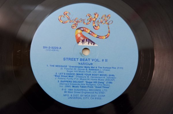 R7-238＜2枚組LP/US盤＞「Street Beat Volume Ⅱ」Grandmaster Melle Mel & The Furious Five/Sugarhill Gang/Trouble Funk_画像4