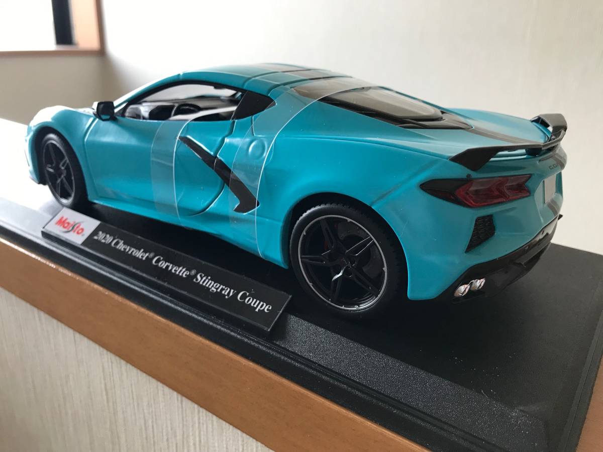  rare rare Maisto Maisto 1:18 6+ 2020 Chevrolet Corvette Stingray Coupe blue 