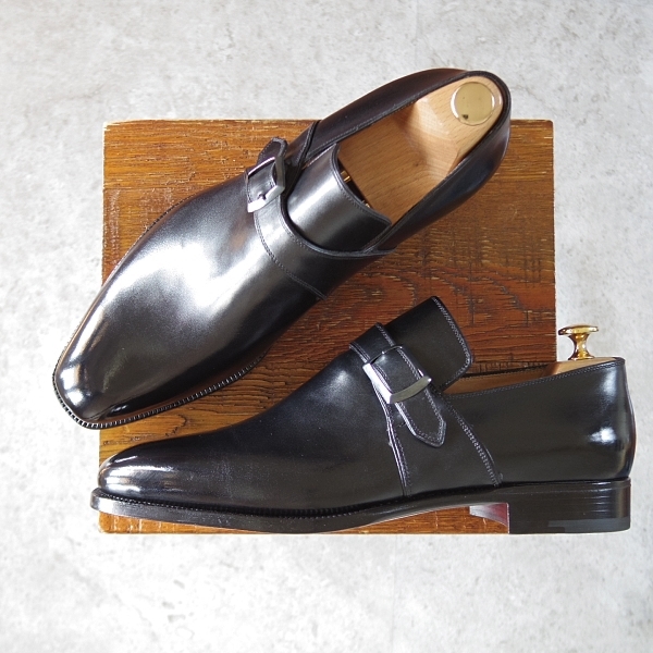 未使用☆(伊)ステファノ・ベーメル SIZE 43【定価20万円以上☆モンク