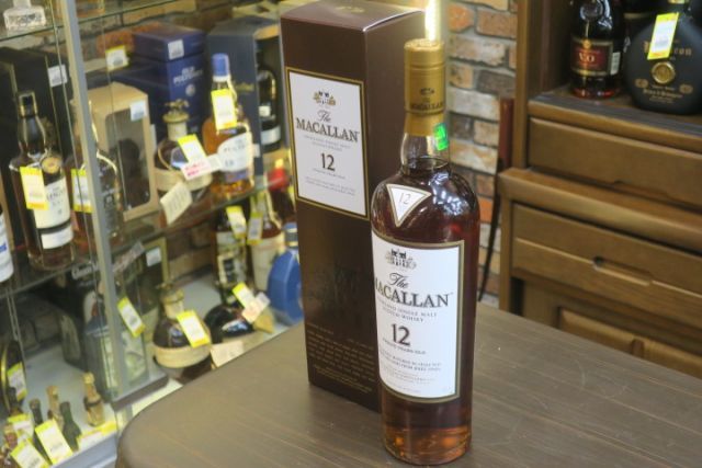 旧ボトル The MACALLAN ザ・マッカラン 12年 シェリーオークカスク