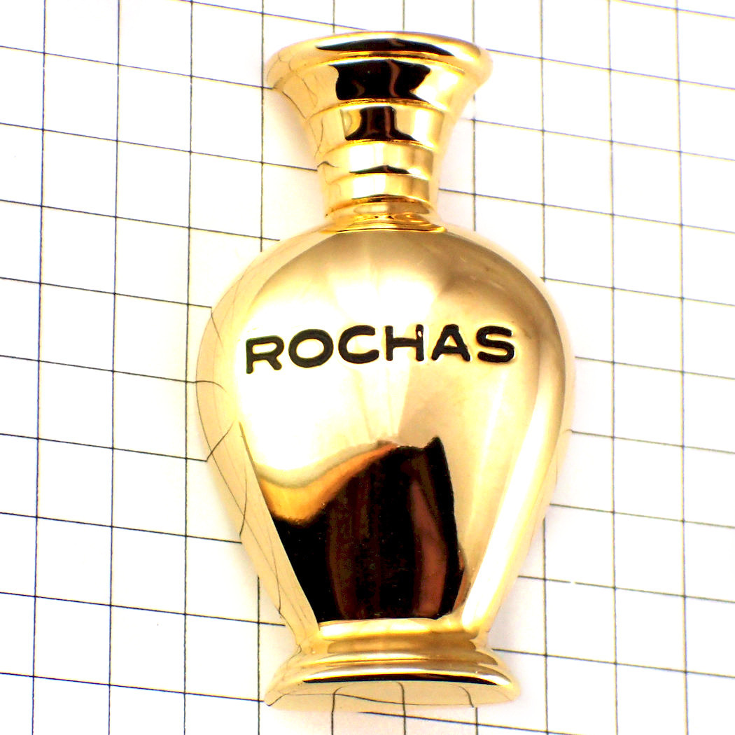 ブローチ・ロシャ金色ゴールド香水壜◆フランス限定アンティーク◆レアなヴィンテージもの_画像1