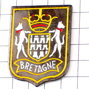  pin badge *bruta-nyu district. dog. . chapter * France limitation pin z* rare . Vintage thing pin bachi