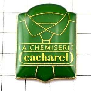  значок * Cacharel. рубашка зеленый * Франция ограничение булавка z* редкость . Vintage было использовано булавка bachi