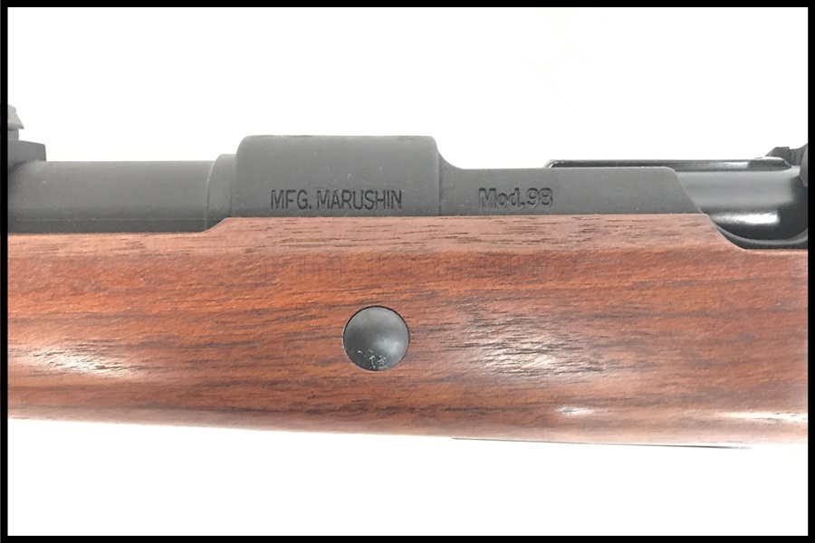 東京)マルシン モーゼル Kar98k ブラックHW 厳選ウォールナット 6mm