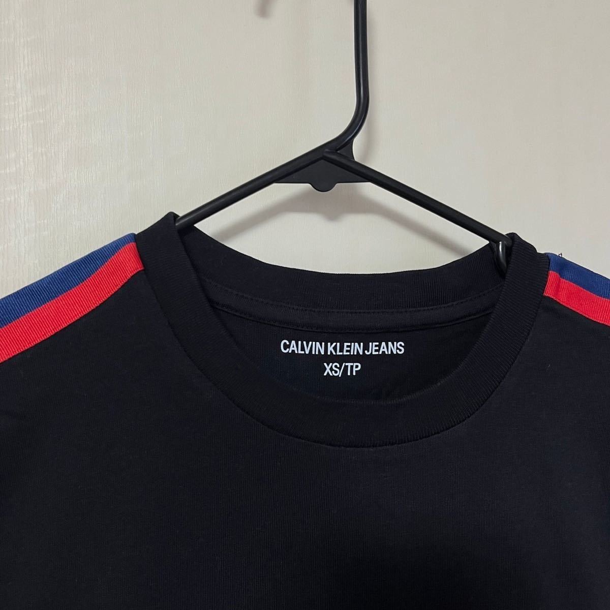 カルバンクライン ck Tシャツ メンズ ブラック 黒 正規品 美品 カルバンクラインジーンズ ポケット クルーネック 半袖