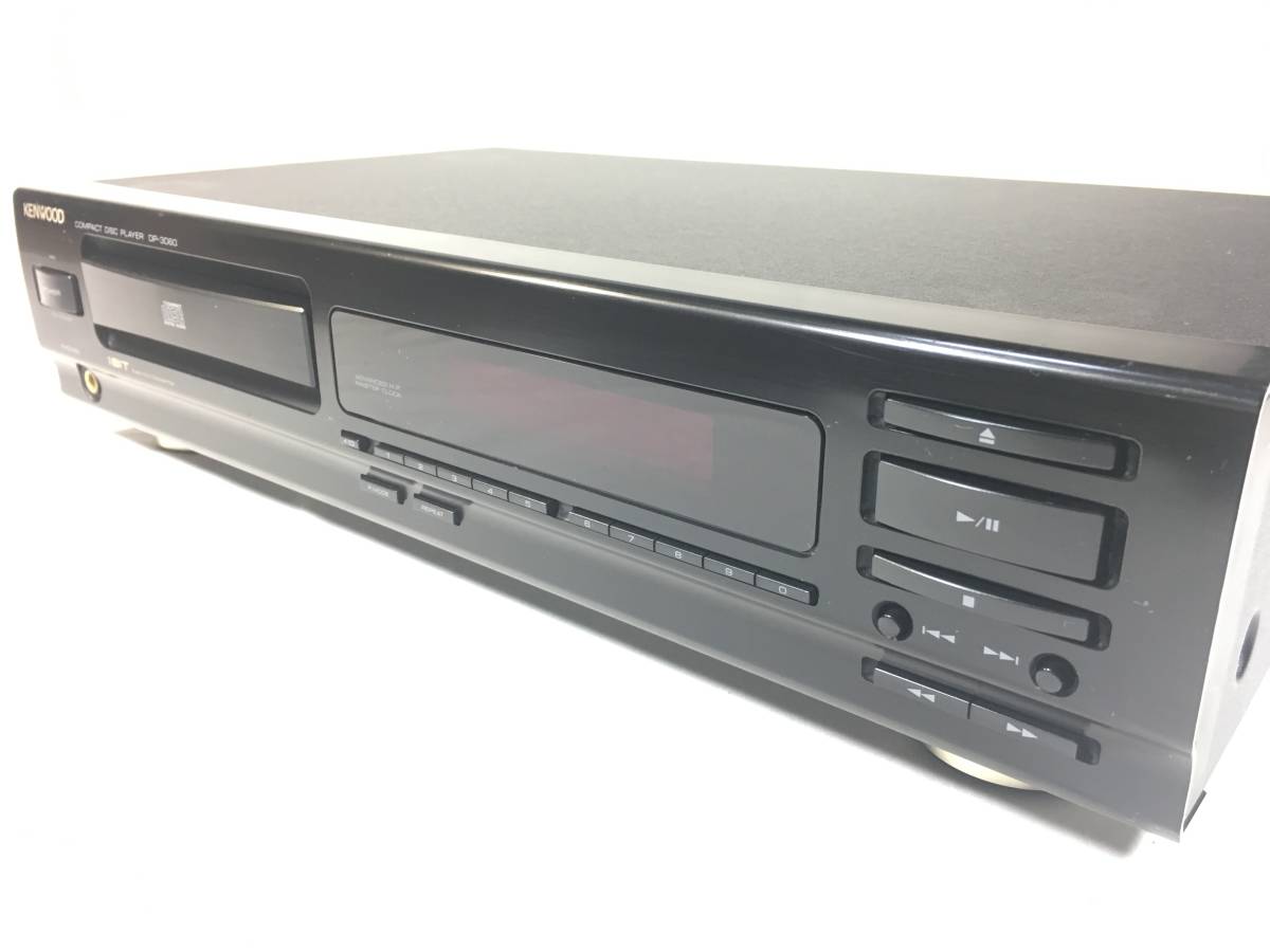 KENWOOD DP-3060 CD player tray opening and closing Belt have been exchanged. Kenwood ②